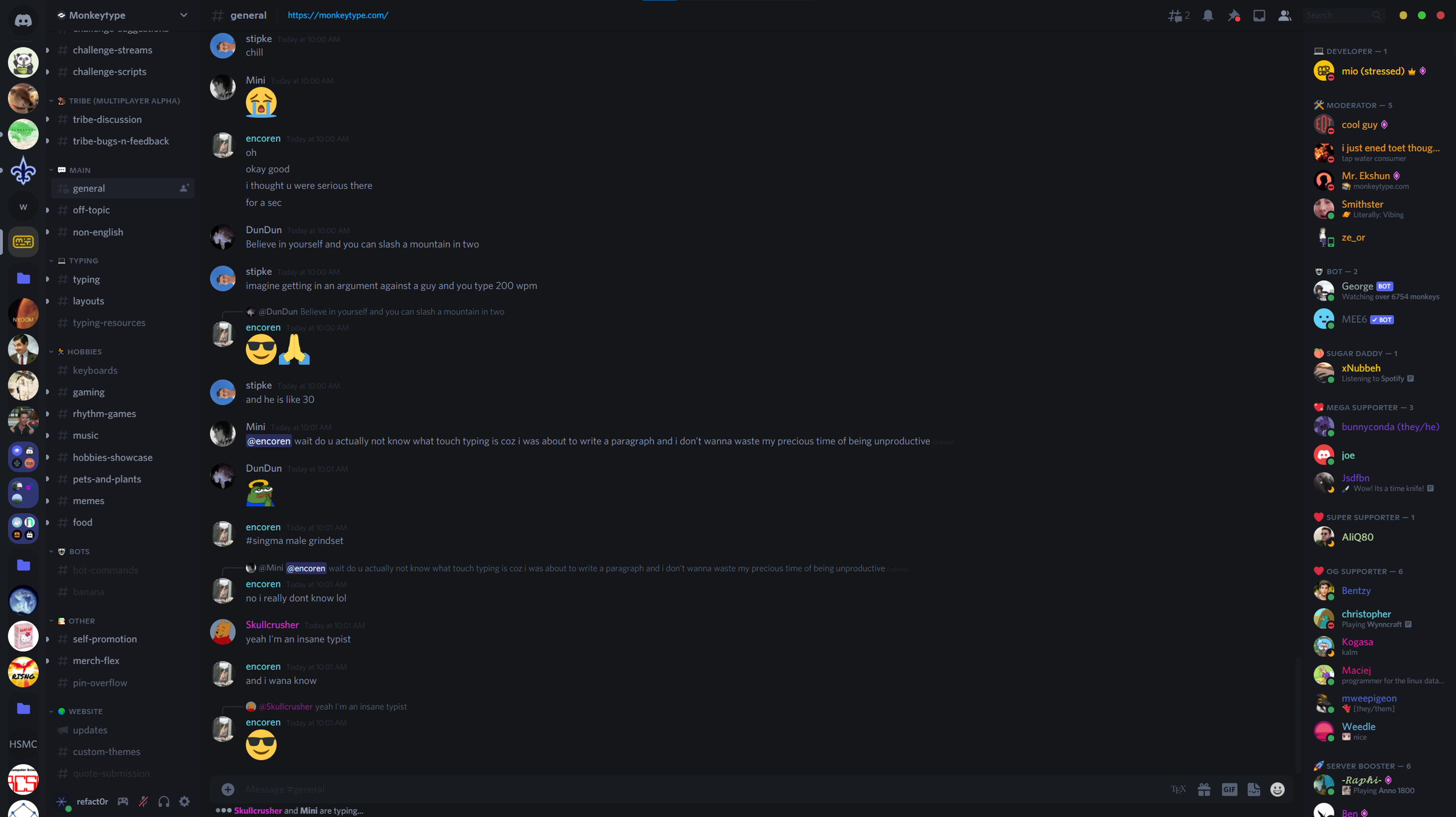 the first version of midnight discord