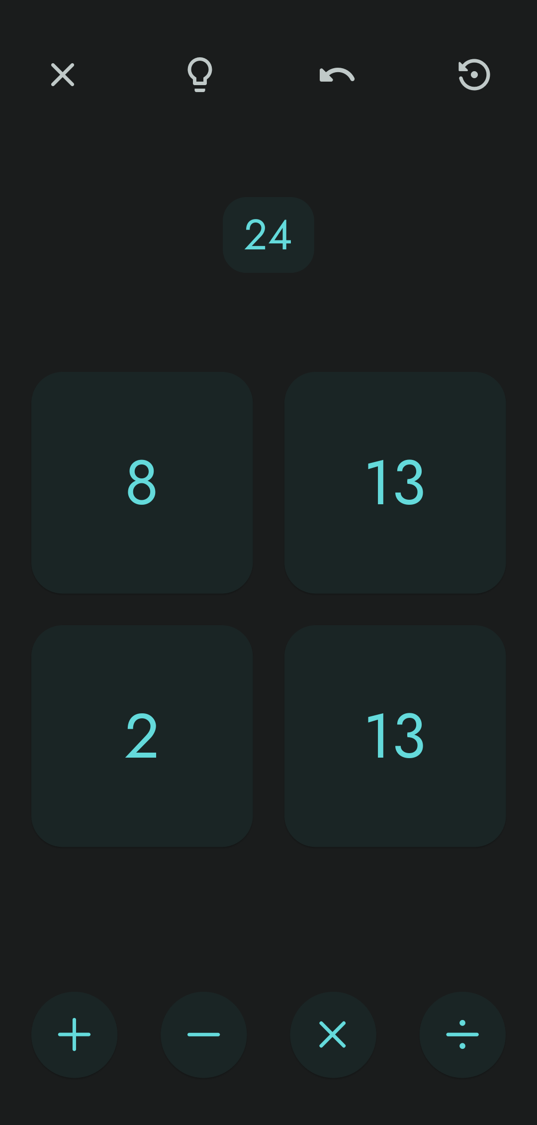 a math game about combining numbers